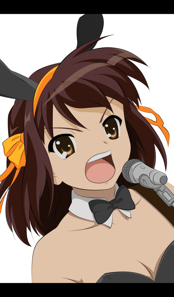 Сузумия у микрофона