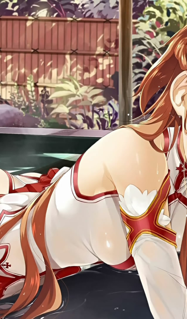 Девочка в воде