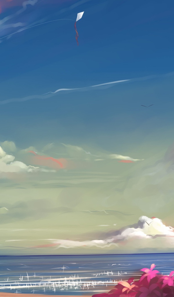 Девочка на берегу