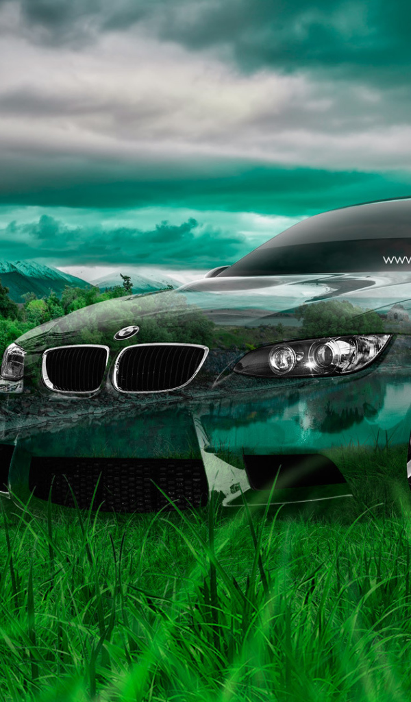 Кристальный BMW M3