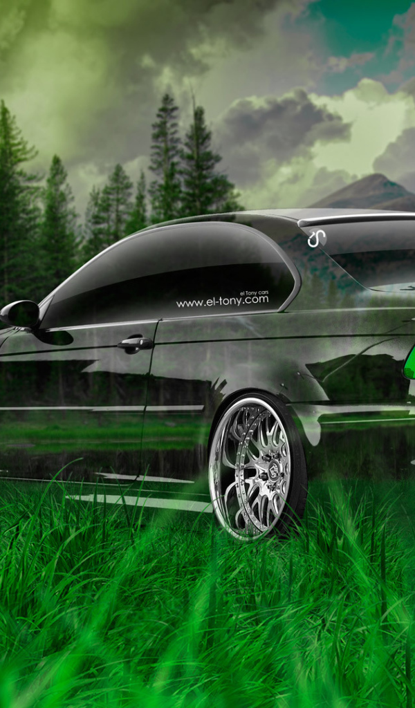 Прозрачный BMW