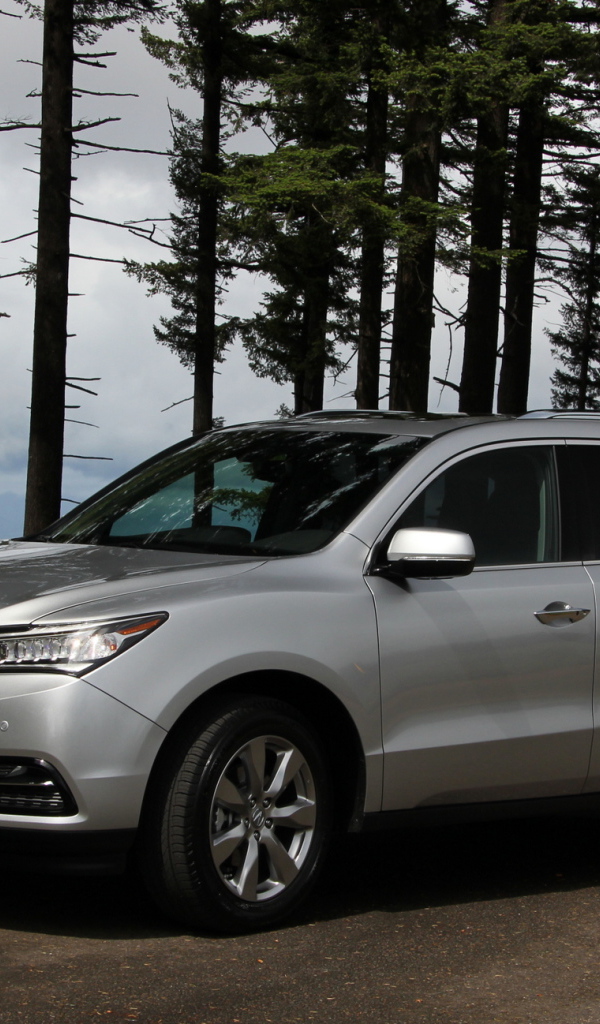 Автомобиль Acura RDX 2014 на дороге