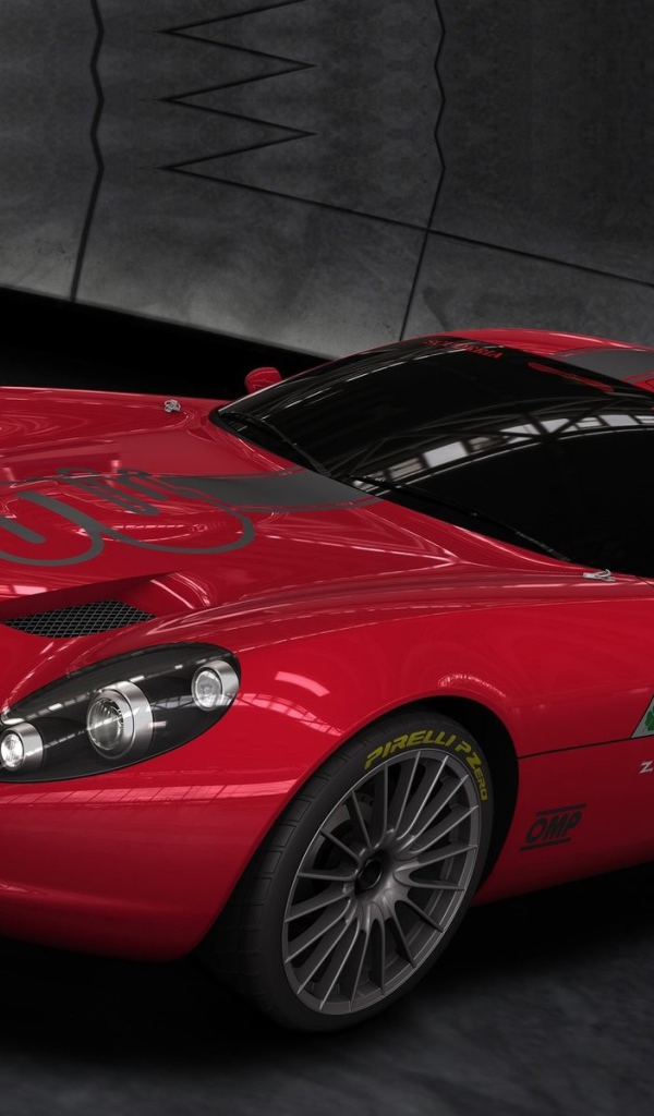 Красивый автомобиль Alfa Romeo 33