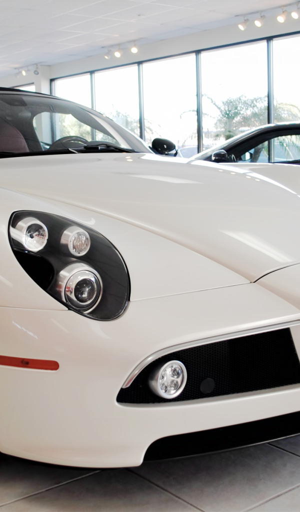 Новая машина Alfa Romeo 8c spider