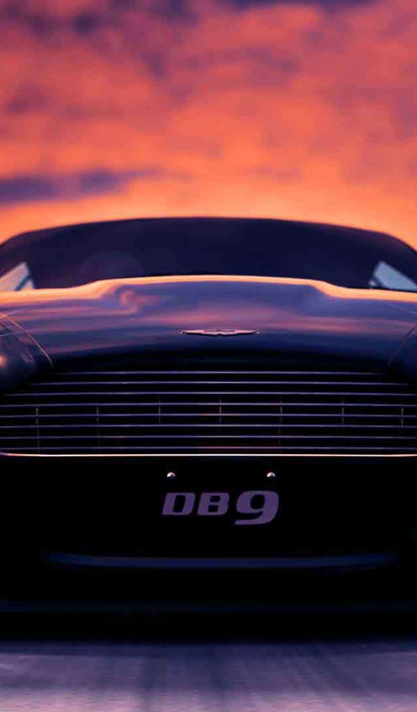 Красивый автомобиль Aston Martin db9
