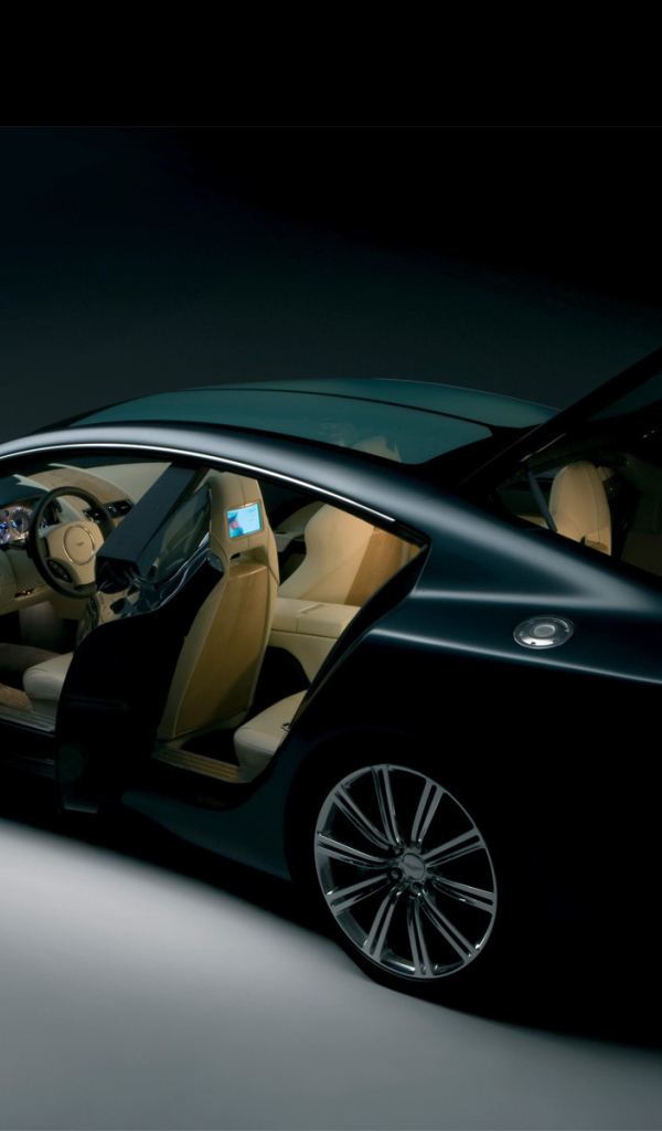 Красивый автомобиль Aston Martin rapide в Москве