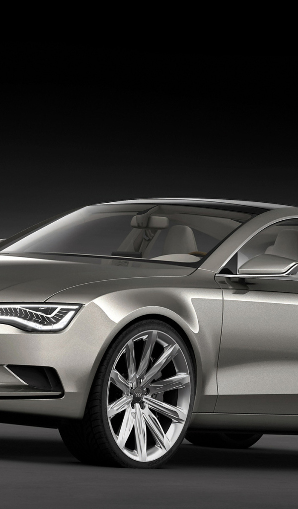 Автомобиль Audi a3 на дороге