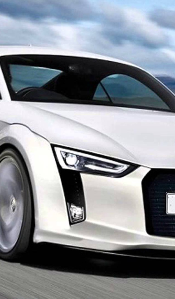 Красивый автомобиль Audi TT 2014