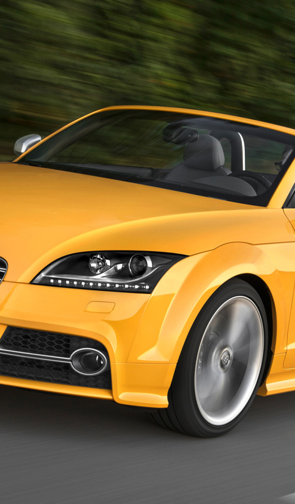 Красивый автомобиль Audi TT 2014 года в Москве