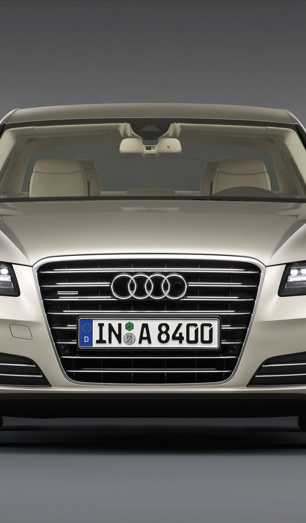 Красивый автомобиль Audi a8 в Москве