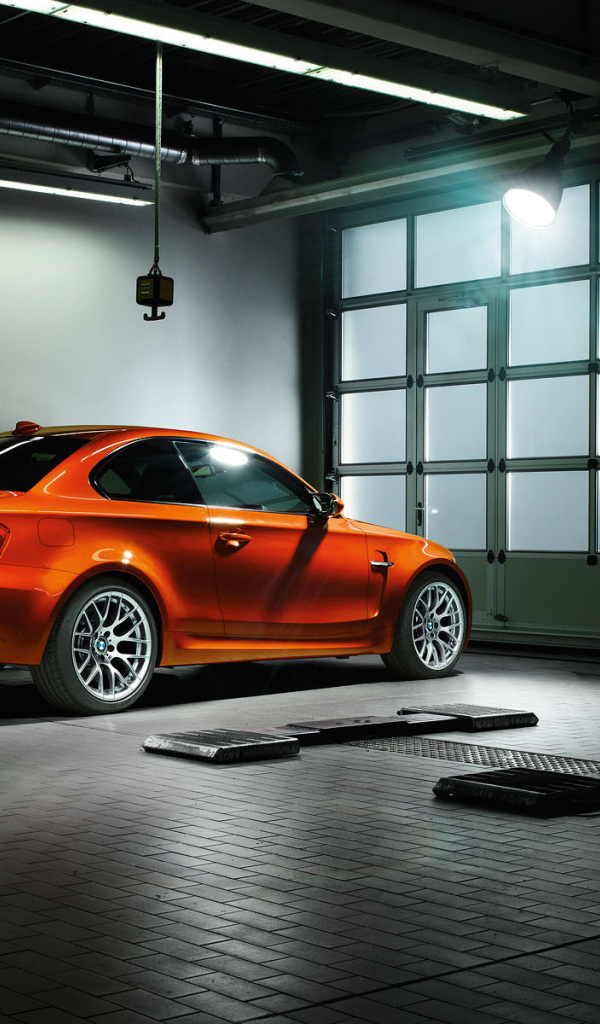 Спортивный BMW и его пилот