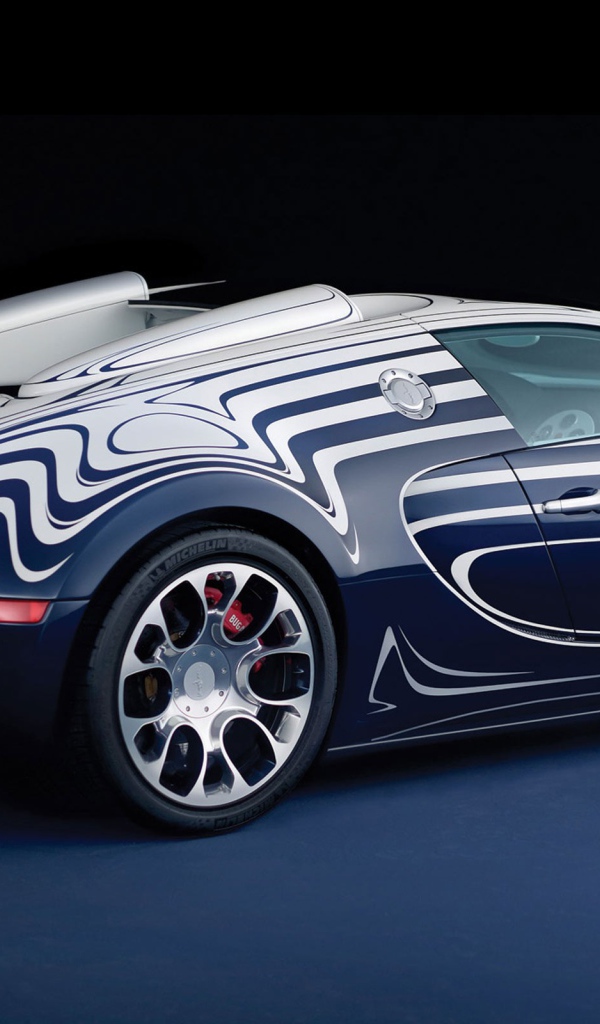 Разрисованный Бугатти