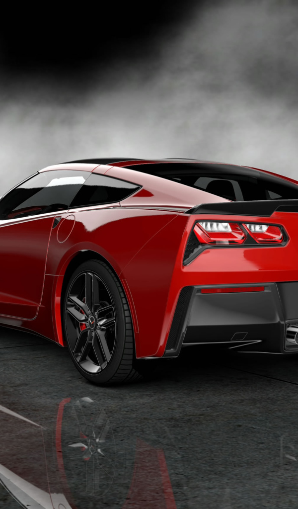 Автомобиль марки Chevrolet модели Corvette 2014 года