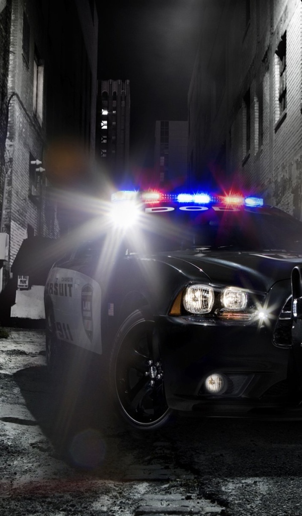 Преследование Dodge charger