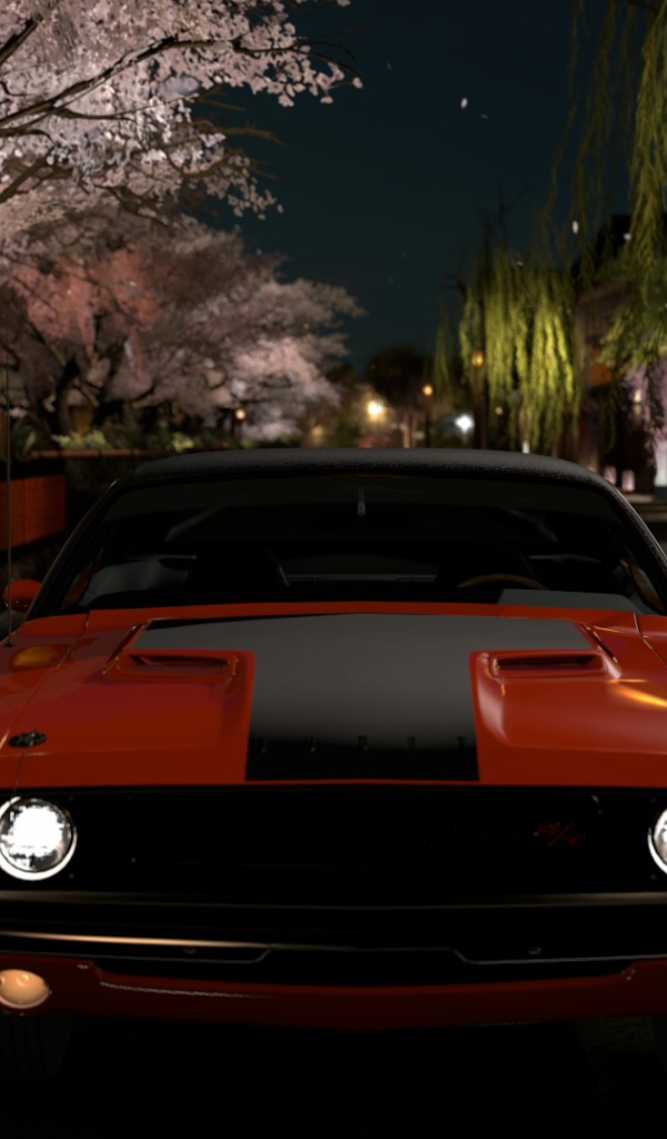 Красный Додж Гран