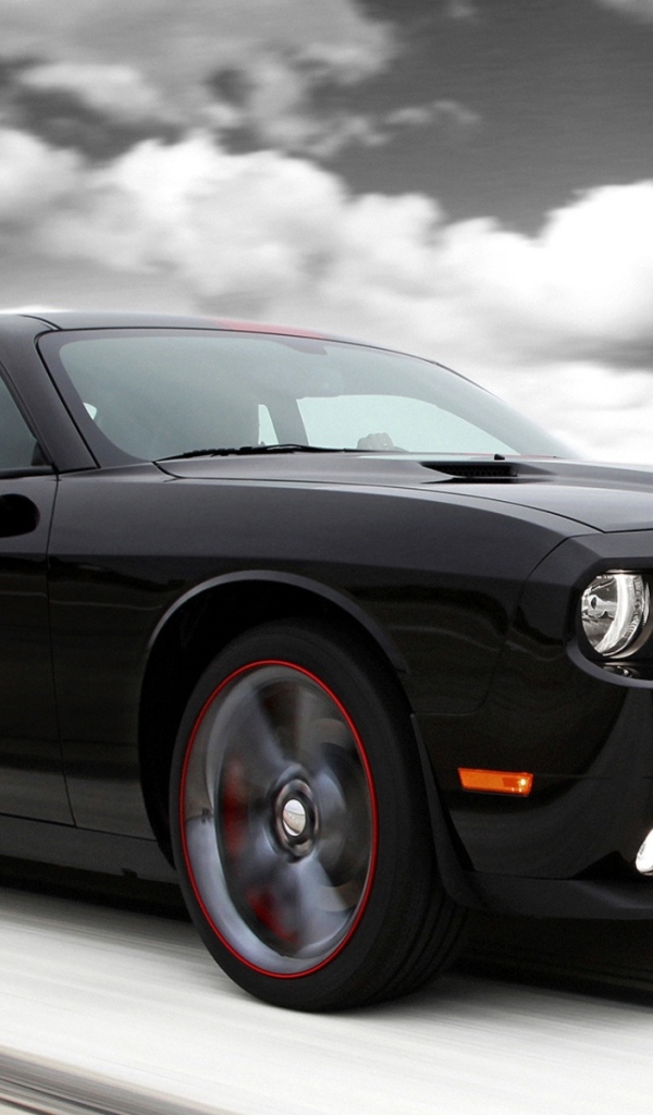 Додж челенджер черный