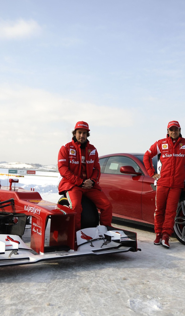 Феррари формула один с пилотами