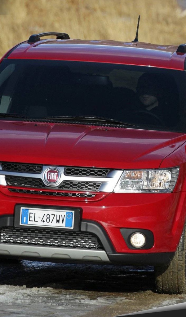 Красивый автомобиль Fiat Freemont в Москве