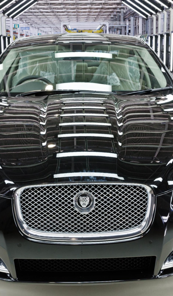 Jaguar XF в салоне