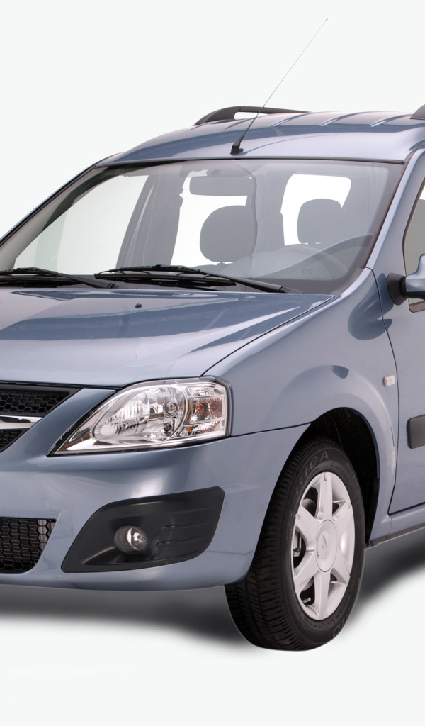 Серая Lada Largus