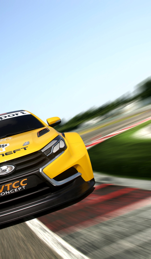 Гоночная Лада Веста