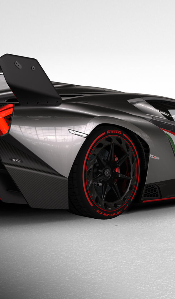 Красивый автомобиль Lamborghini Veneno