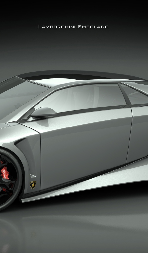 Автомобиль Lamborghini embolado