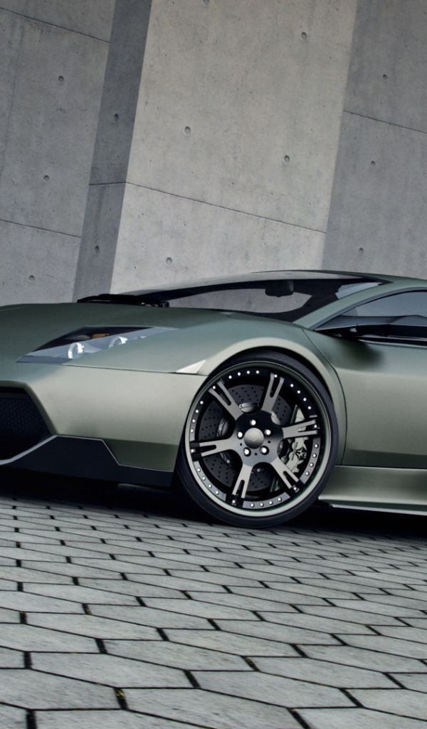 Красивый Lamborghini Murcielago LP720