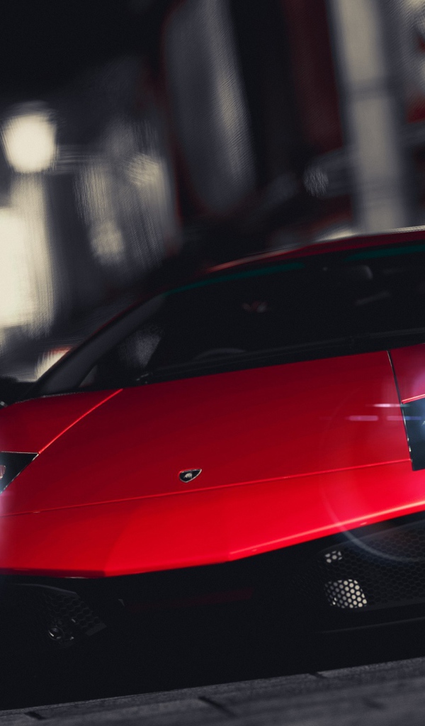 Супер автомобиль Lamborghini murcielago