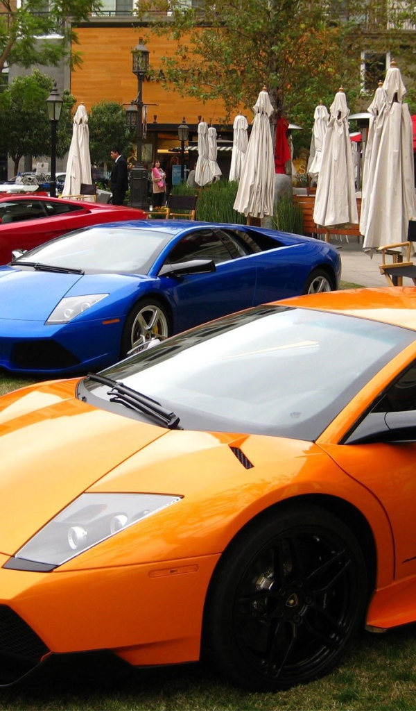 Оранжевый Ламборджини