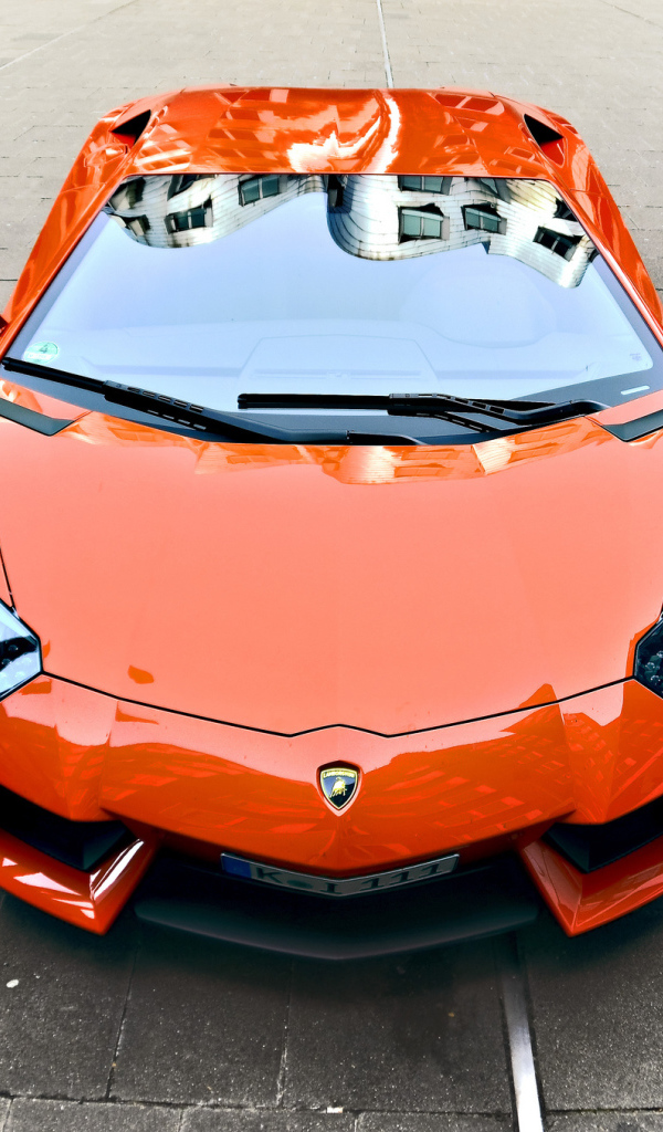 Оранжевый Ламборджини