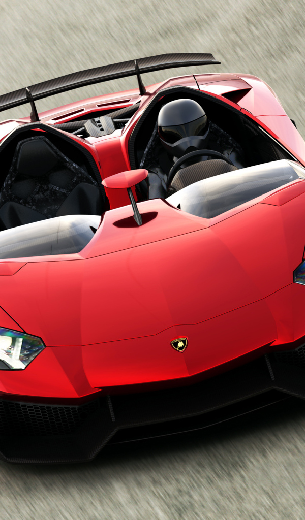 Красный Ламборджини