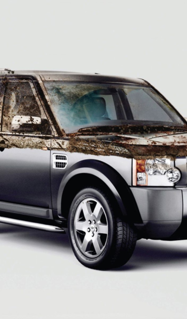 Красивый автомобиль Land Rover Discovery 3 в Москве