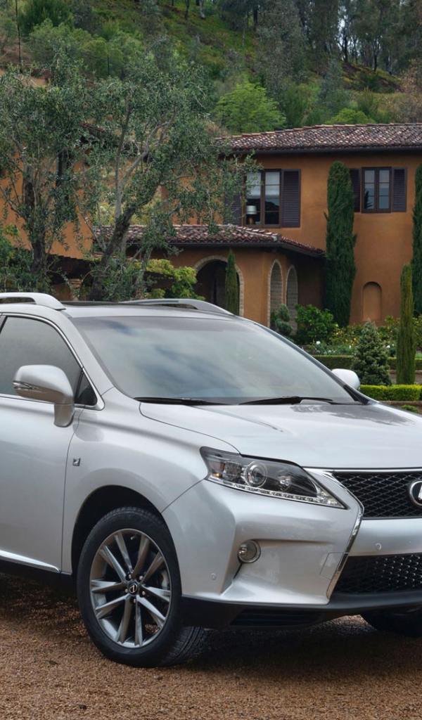 Белый Лексус RX 350