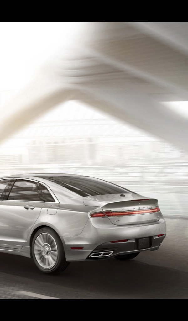 Lincoln MKZ car on the road 
