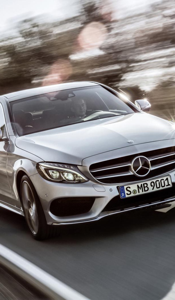 Стремительный Mercedes C class 2014