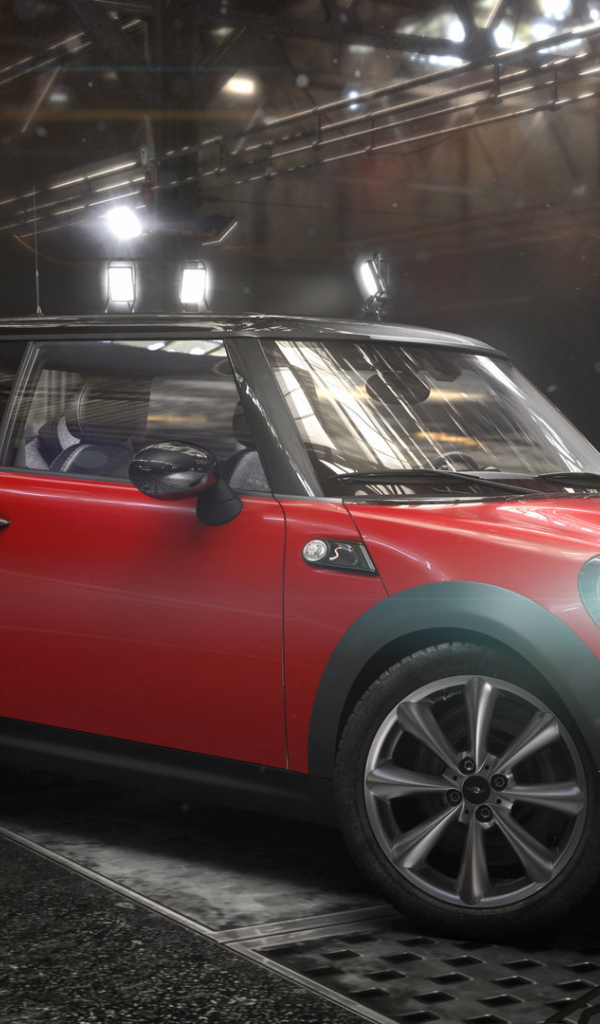 Красивый автомобиль Мини Купер S 2014