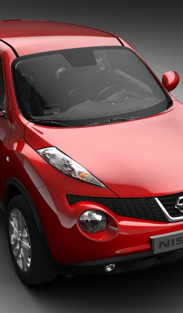 Автомобиль Nissan Juke на дороге