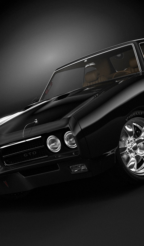 Красивый автомобиль Pontiac GTO в Москве