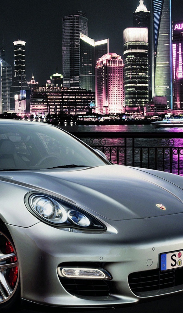 Porsche panamera на выставке в Шанхае 