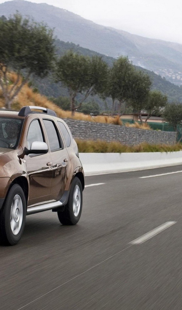 Красивый автомобиль Renault Duster в Москве