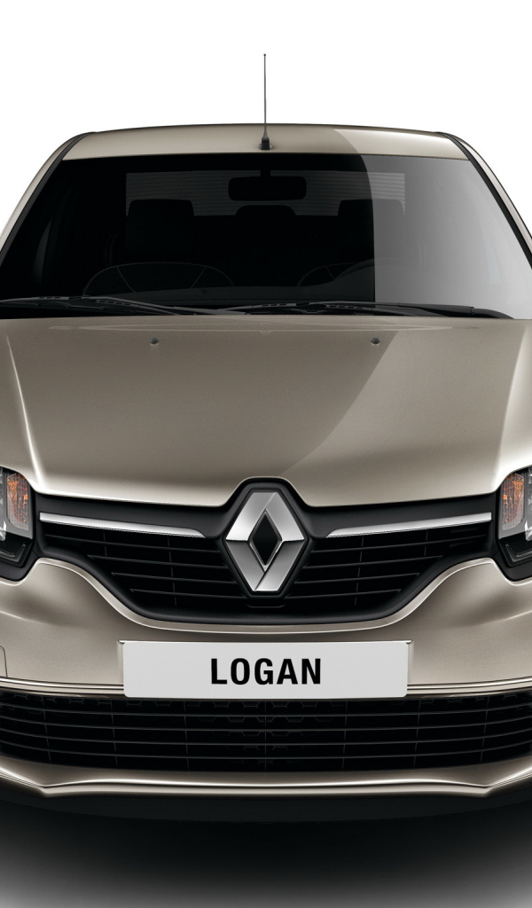 Красивый автомобиль Renault Logan в Москве