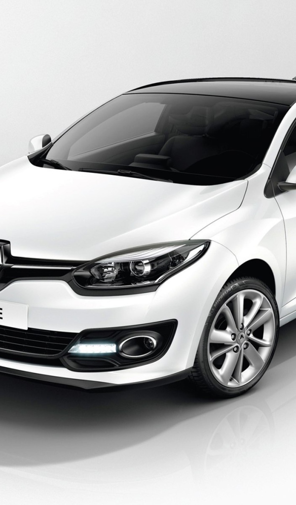Красивый автомобиль Renault Megane 2014