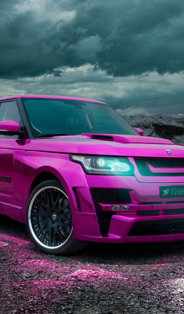 Розовый Hamann Range Rover Vogue 