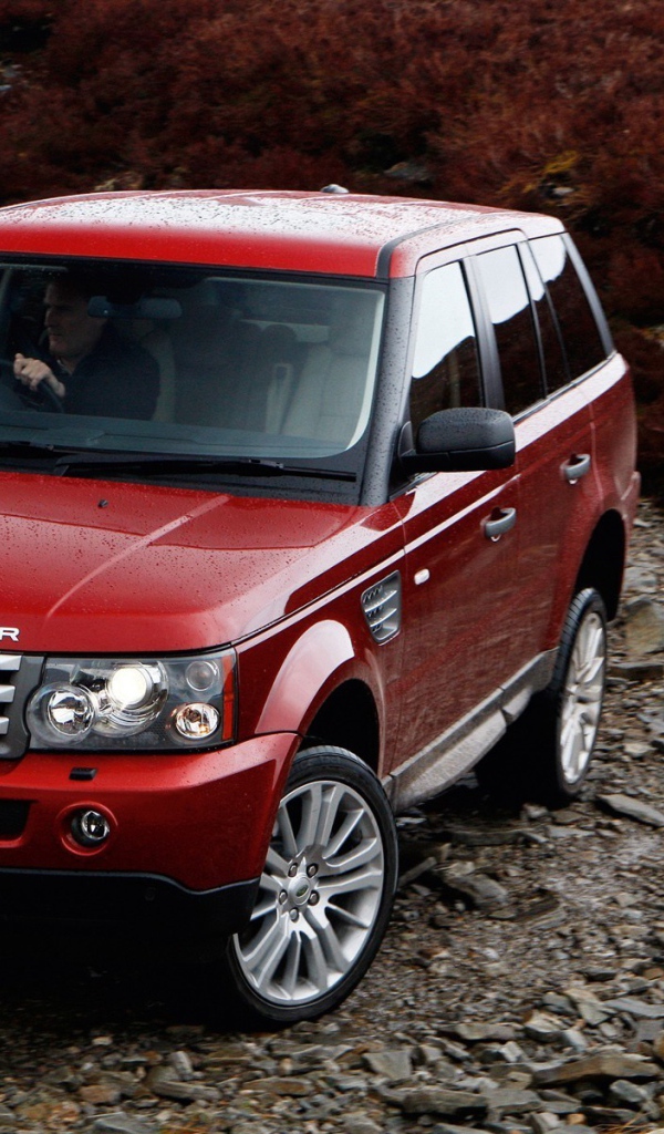 Красный Лэнд ровер