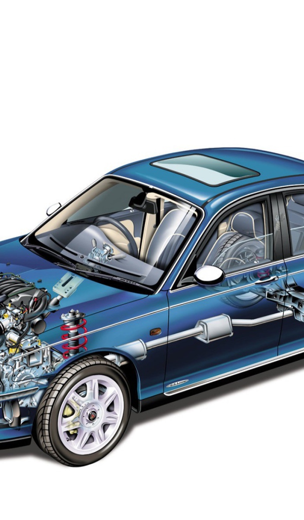 Надежный автомобиль Rover 75