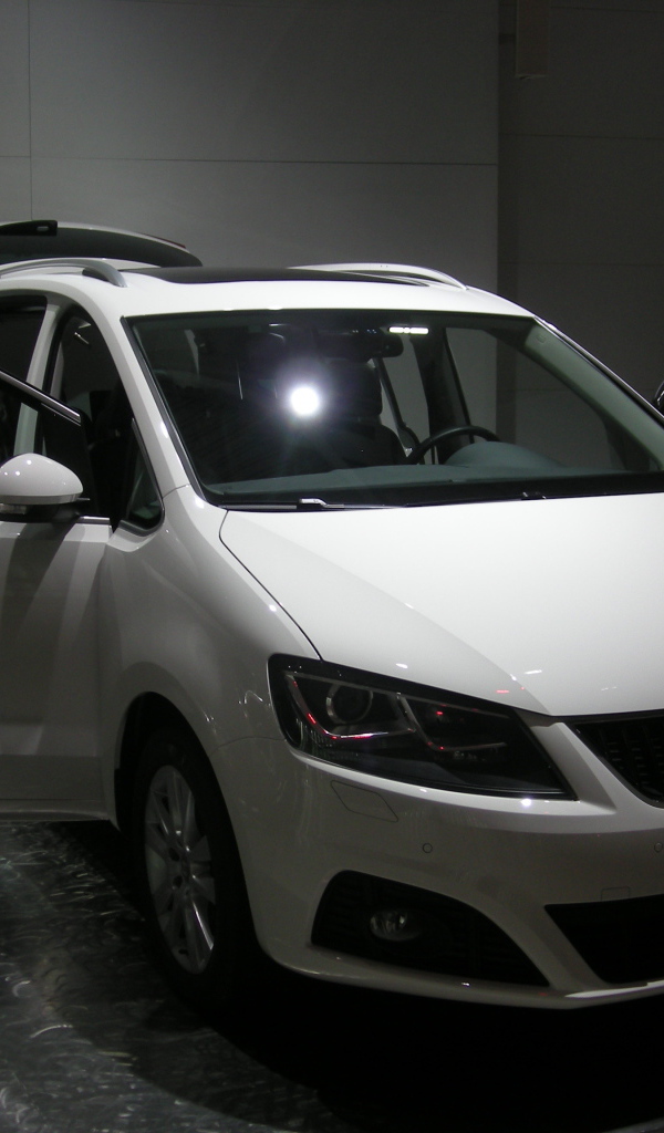 Красивый автомобиль Seat Alhambra