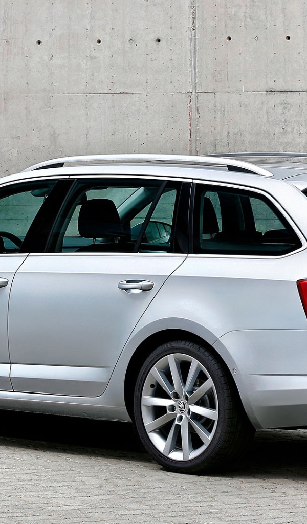 Красивый автомобиль Skoda Octavia Scout 2014 в Москве