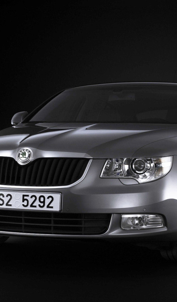 Красивый автомобиль Skoda SuperB