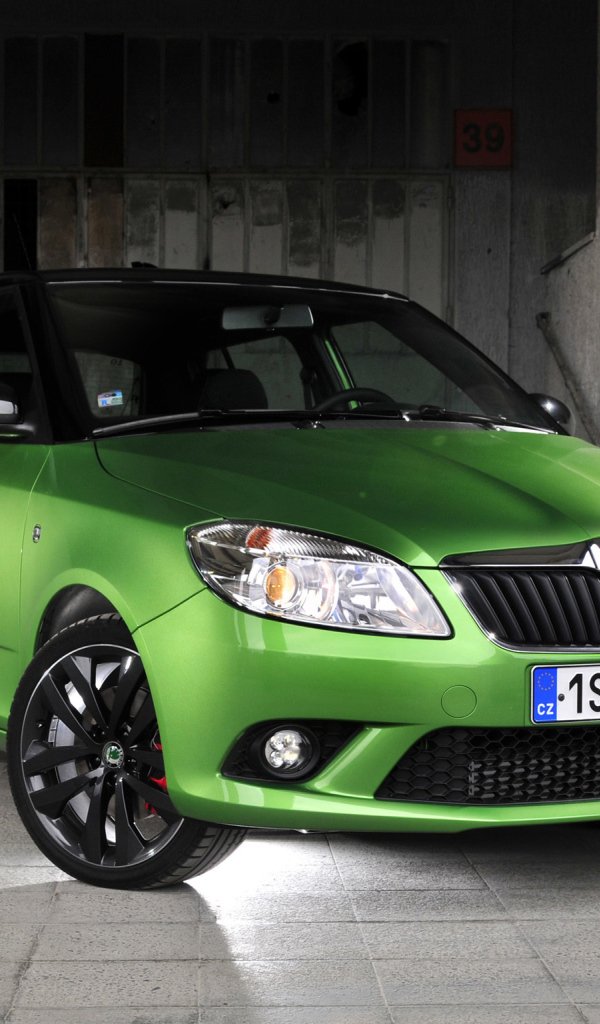 Надежная машина Skoda Fabia